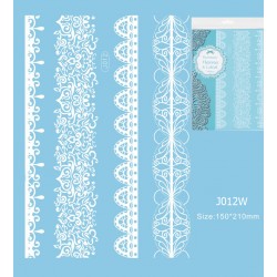 Tatuaj Henna #J012W Tatuaje corporale / Body painting